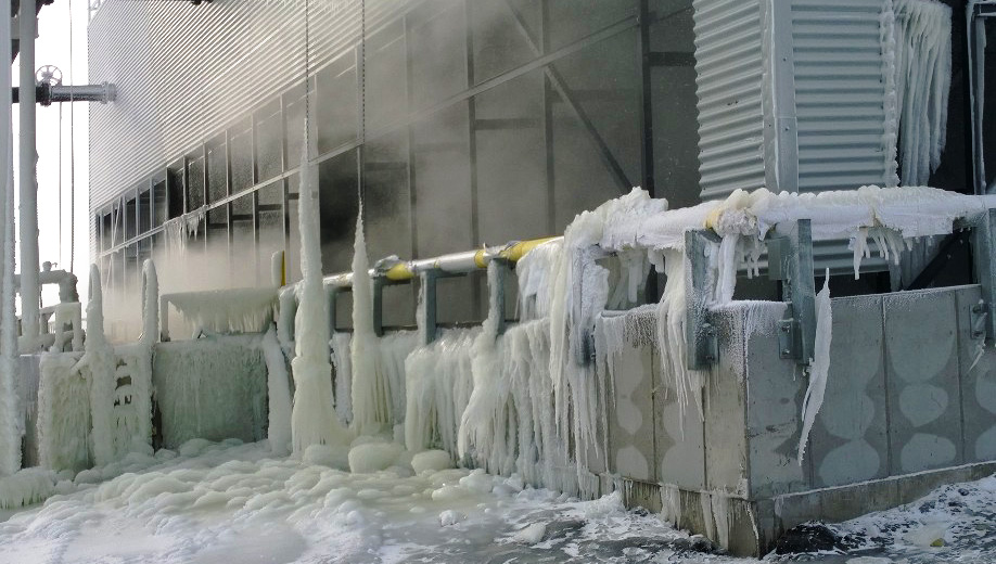  حفاظت برج خنک کننده در زمستان