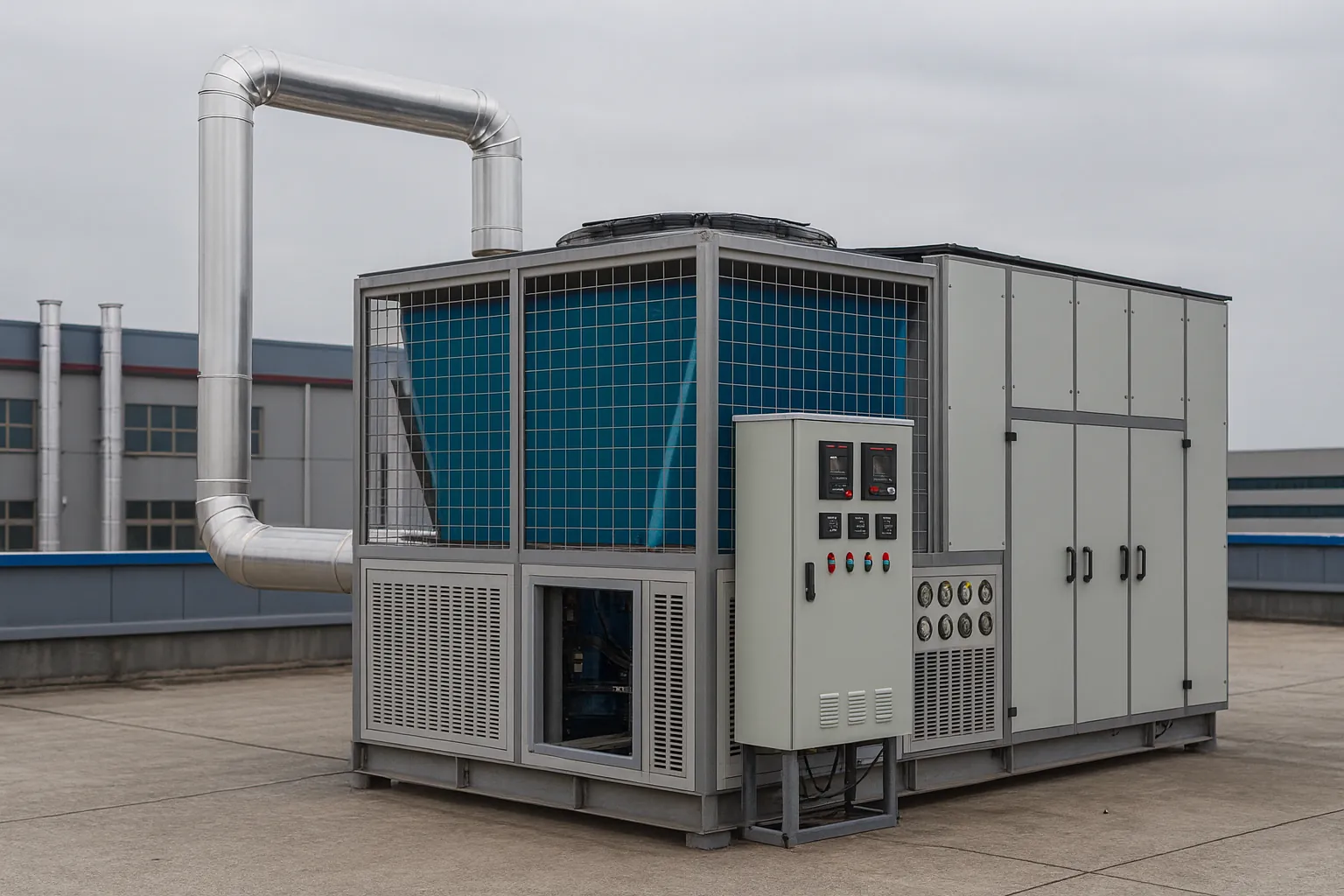 چیلر تراکمی هوا خنک